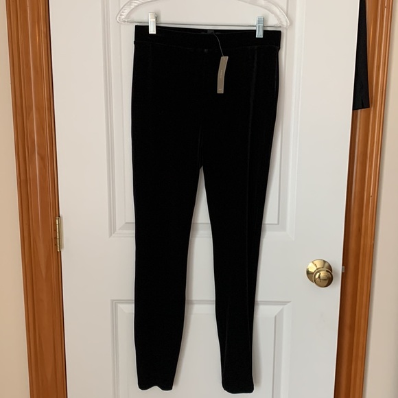 NWT J Crew Velvet Leggings - Picture 2 of 4